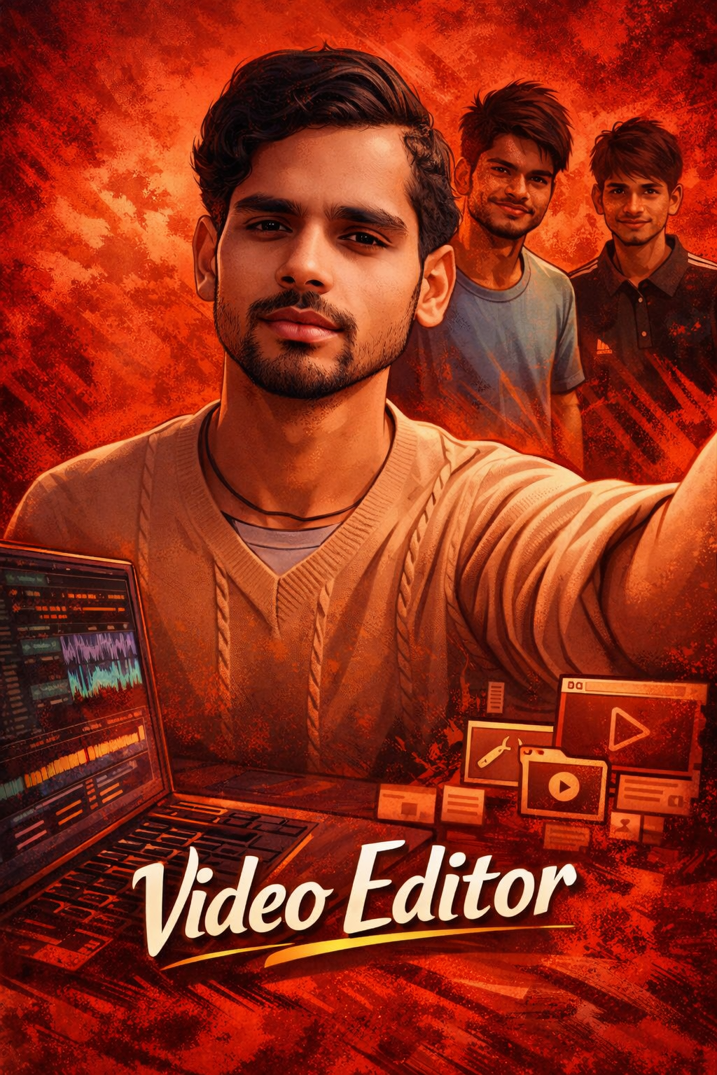 Home video editor and dynamic editing tools